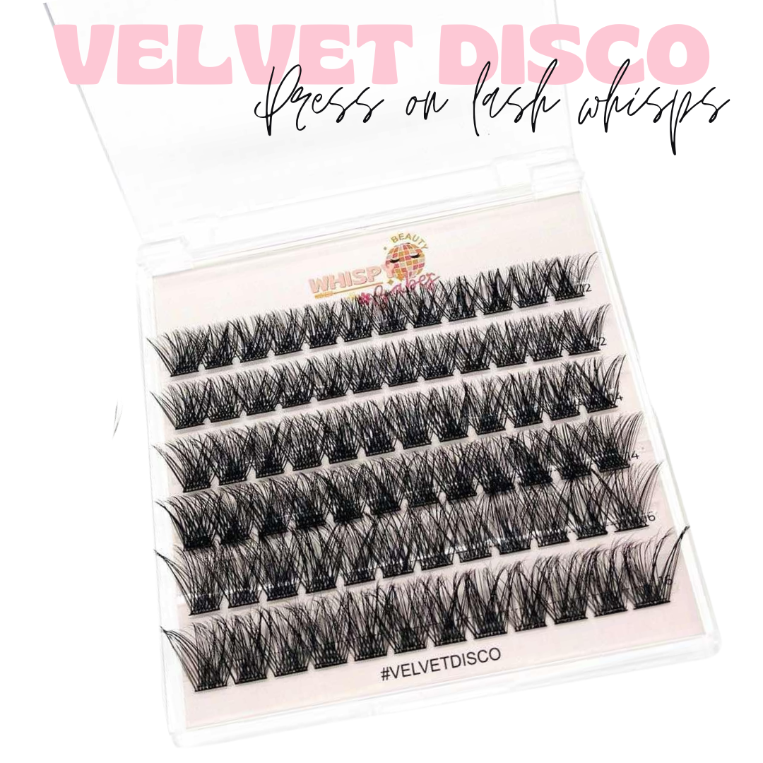 Velvet Disco – Press on Whisps - No Bond Needed