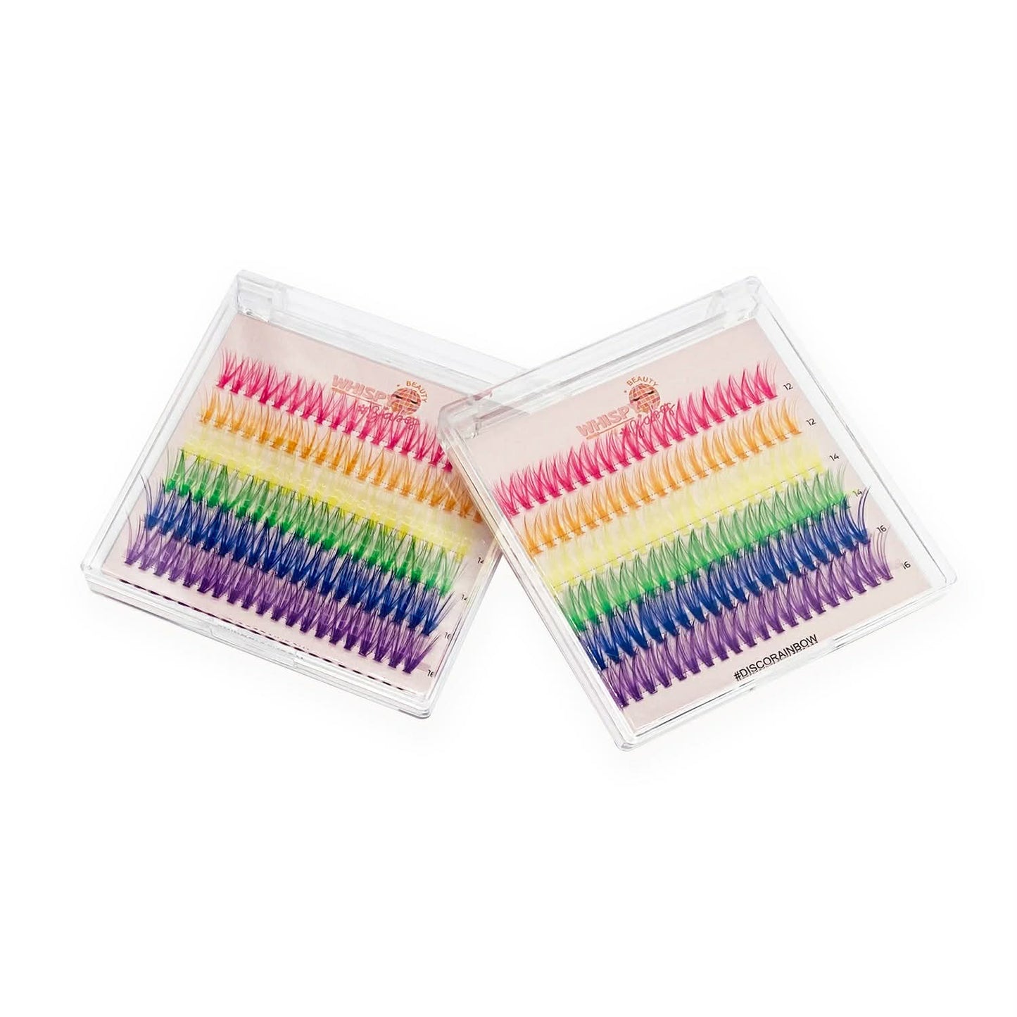 DISCO RAINBOW  – Press on Whisps - No Bond Needed