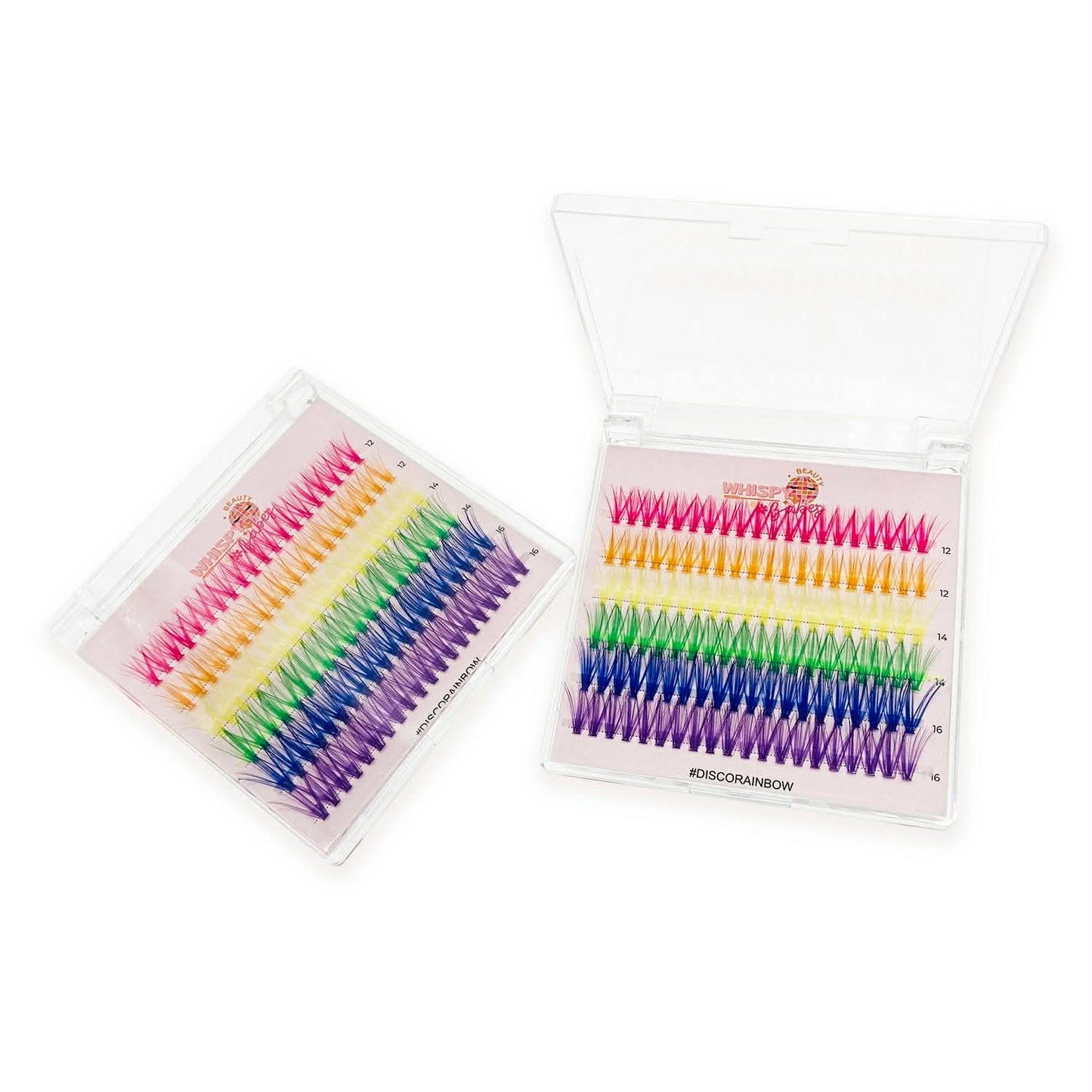 DISCO RAINBOW  – Press on Whisps - No Bond Needed